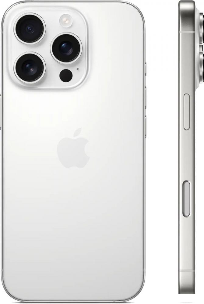 Смартфон Apple iPhone 16 Pro 128GB (белый титан)