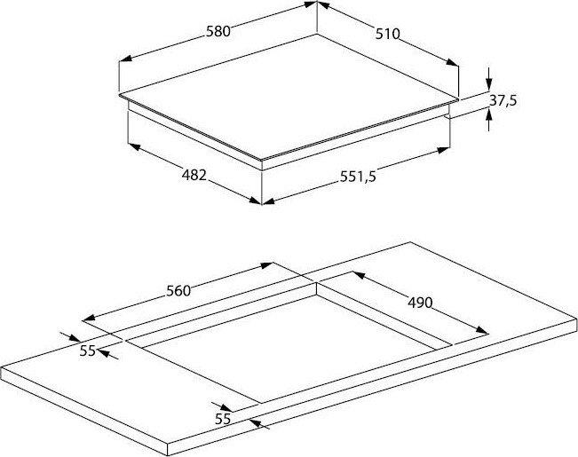 Варочная панель BEKO HIC64402T