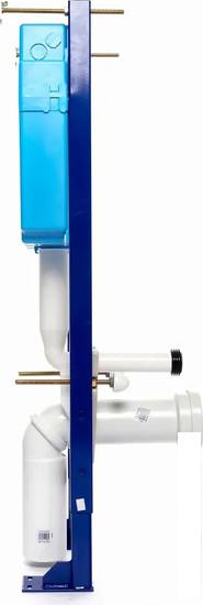 Инсталляции для унитазов, раковин, биде и писсуаров SIAMP Bcu Ingenio с панелью Cut (хром глянец)