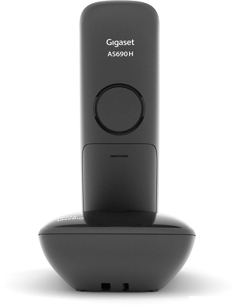 Радиотелефон Gigaset AS690 DUO (черный)