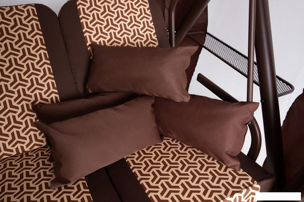 Садовые качели Arno-Werk Дефа Люси Люкс 2017-КД-58/Л (шоколадный)