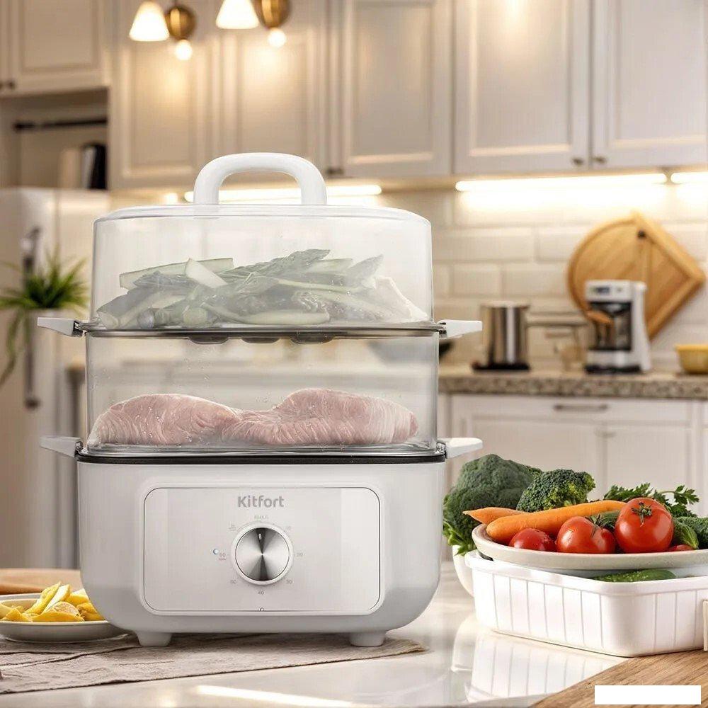 Электрические пароварки Kitfort KT-6484