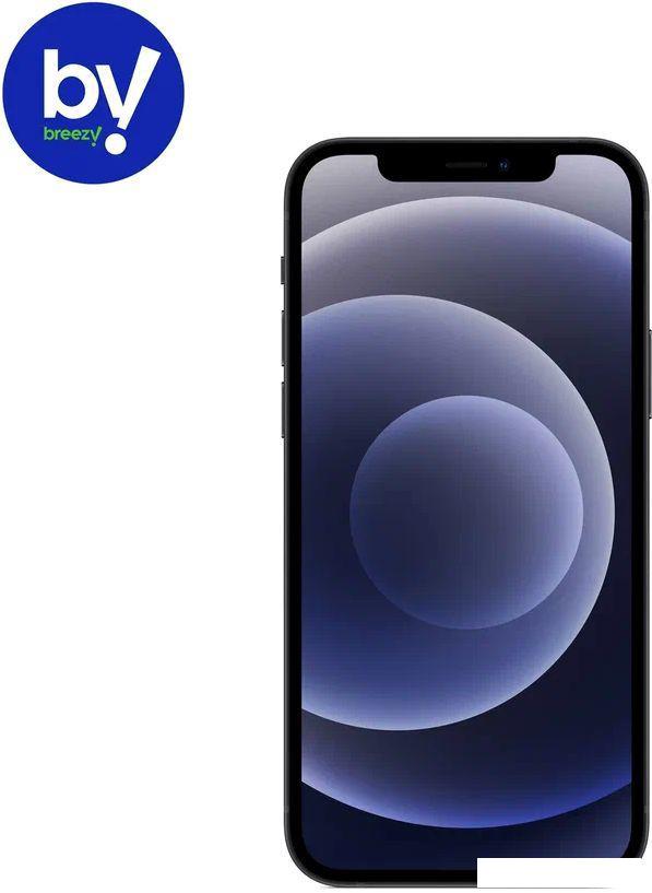 Телефон Apple iPhone 12 128GB Восстановленный by Breezy, грейд B (черный)