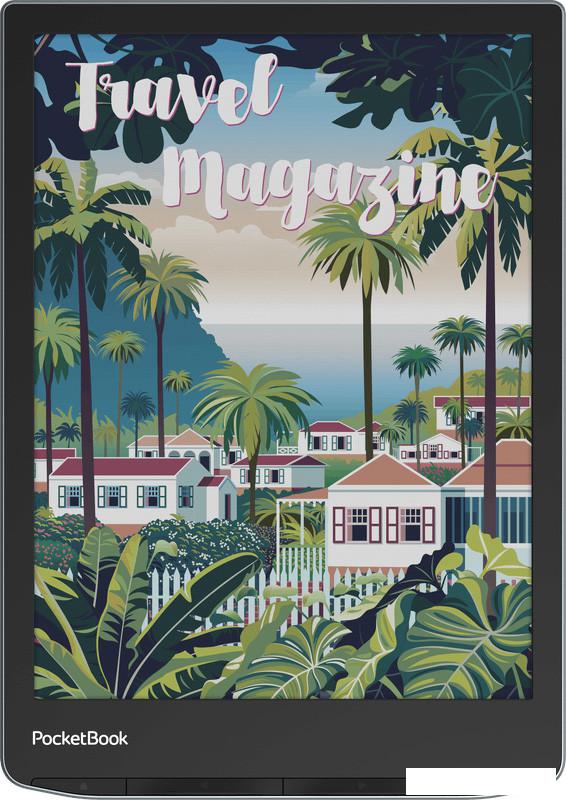 Электронная книга PocketBook 743K3 InkPad Color 3 (черный/серебристый)