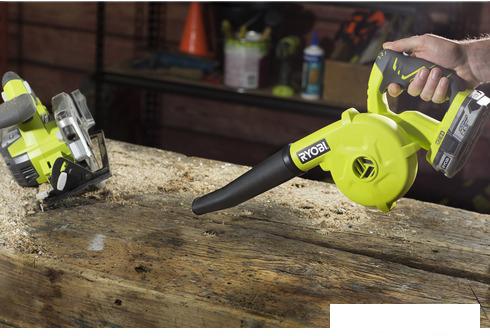 Ручная воздуходувка Ryobi R18TB-0 5133002915 (без АКБ)