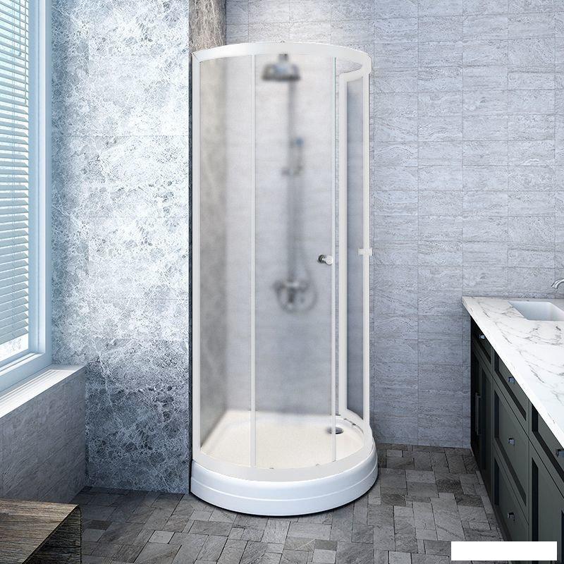 Душевой уголок Radomir Стронг 90 1-03-1-0-0-1801 (матовое стекло)