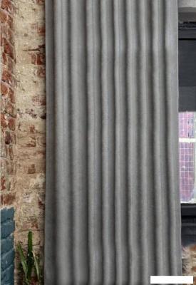 Шторы, тюль КронасМАрт Канвас 400x270 (2шт, серый)