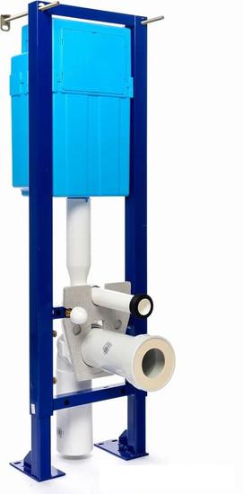 Инсталляции для унитазов, раковин, биде и писсуаров SIAMP Bcu Ingenio с панелью Cut (хром глянец)