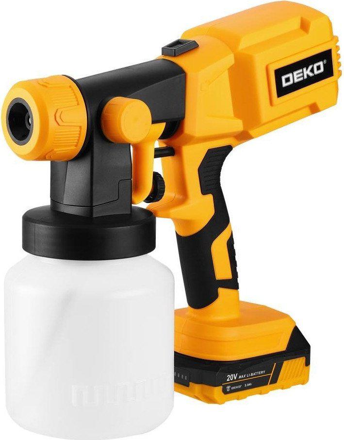 Краскораспылитель Deko SG20DK 083-1133 (с 1-им АКБ)