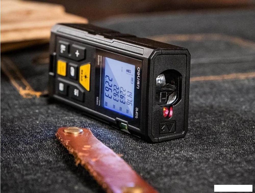 Лазерный дальномер Deli DL4170
