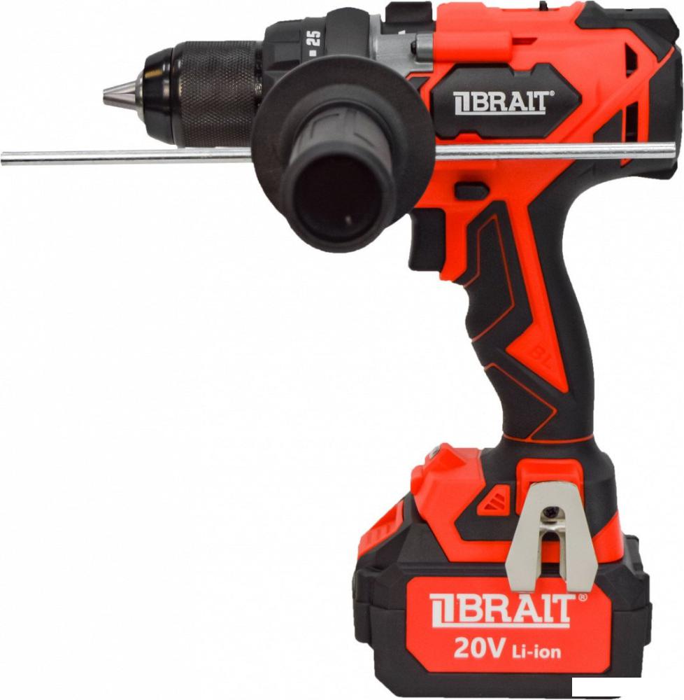 Шуруповерты, гайковерты, электроотвертки Brait BCDI20-4PUMBL PRO (с 1-м АКБ, кейс)