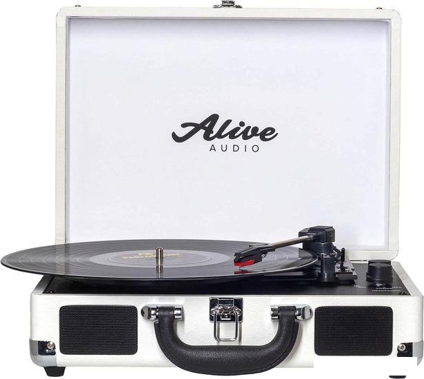Виниловый проигрыватель Alive Audio Glam Milk