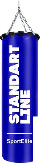 Груши, мешки, манекены для бокса и единоборств SportElite Standart Line 120 см, 55 кг (синий)