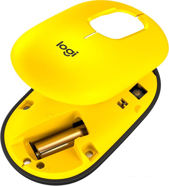 Мышь Logitech Pop Mouse (желтый/черный)