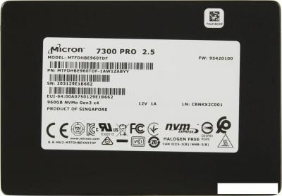 SSD Micron 7300 Pro 1.92TB MTFDHBE1T9TDF-1AW1ZABYY