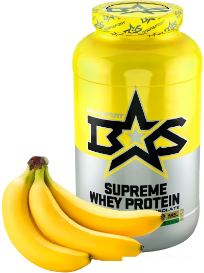 Протеины и гейнеры Binasport Supreme Whey Protein (1300г, банан)