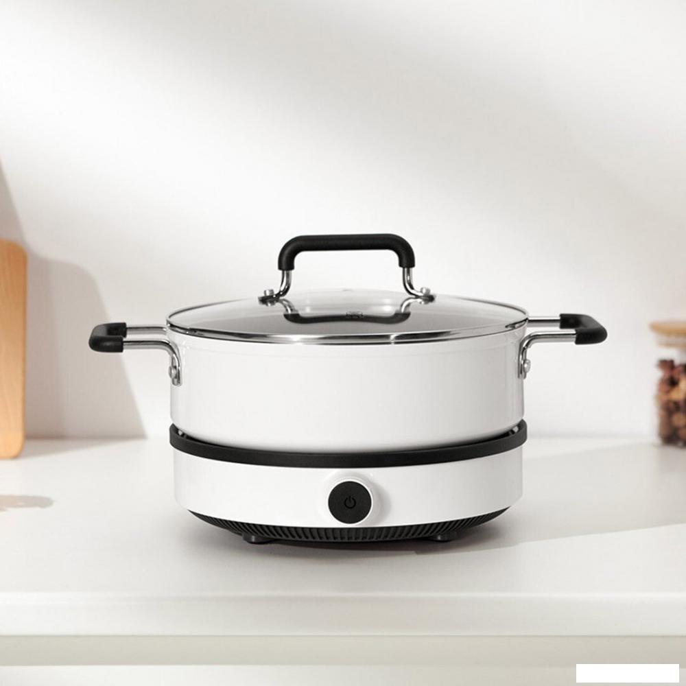 Настольная плита Xiaomi Induction Cooker Lite DCL002CM-1 (евровилка)