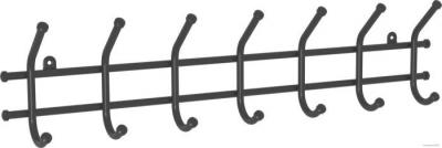 Вешалка для одежды ЗМИ Норма 7 ВН 66 (черный)