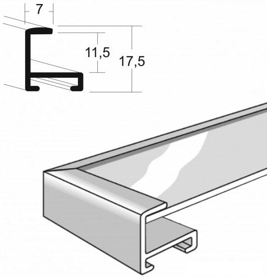 Интерьерные зеркала Алмаз-Люкс M-254 120х40