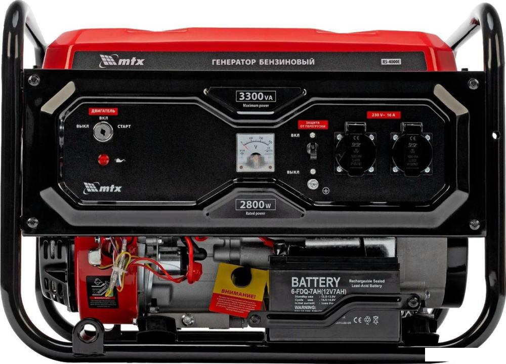Бензиновый генератор MTX RS-4000E