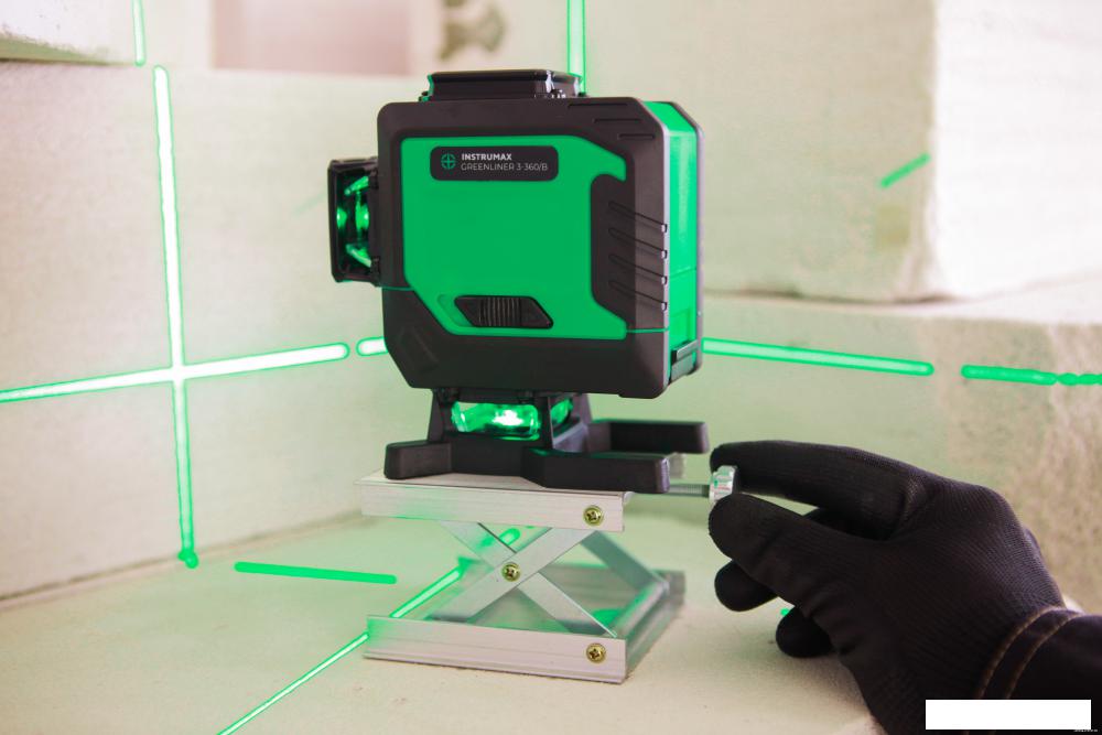 Лазерный нивелир Instrumax Greenliner 3-360/B Set