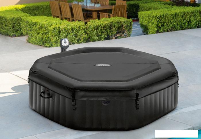 Надувной бассейн Intex Jet &amp; Bubble Deluxe 28458 (201x71) с джакузи