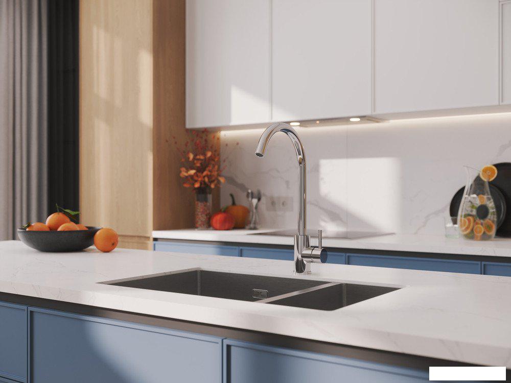 Смесители Cersanit Cомо однорычажный 68244 (хром)