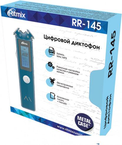 Диктофон Ritmix RR-145 16 GB (черный)
