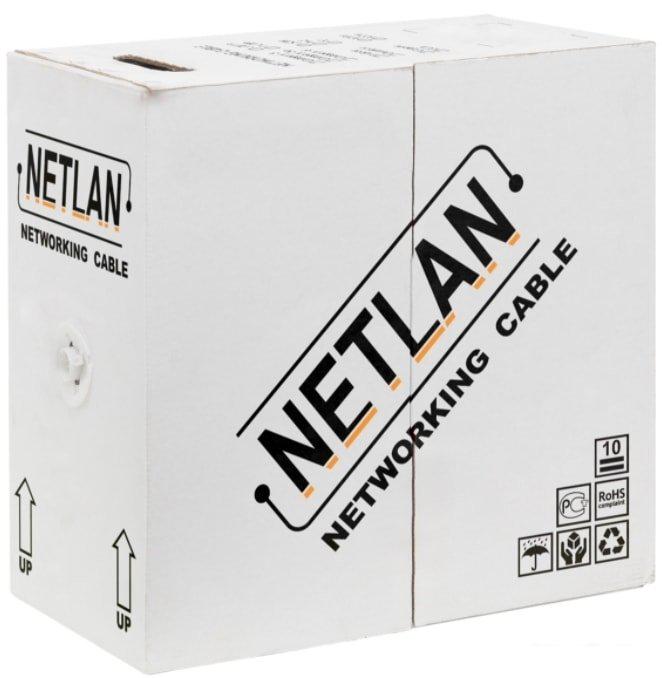 Кабель Netlan EC-UU004-5E-PE-BK