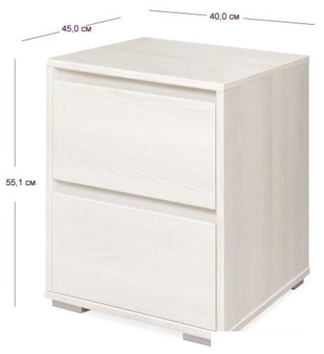 Тумба Рэйгрупп Aleksa РГ-02 ARG-2 4055145 (ясень снежный)