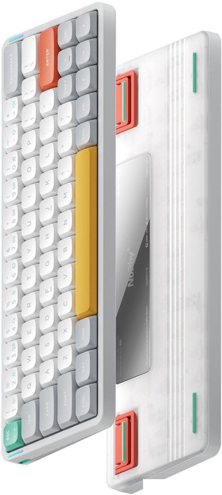 Клавиатура NuPhy Air60 V2 Ionic White (Gateron Low Profile Blue 2.0, нет кириллицы)