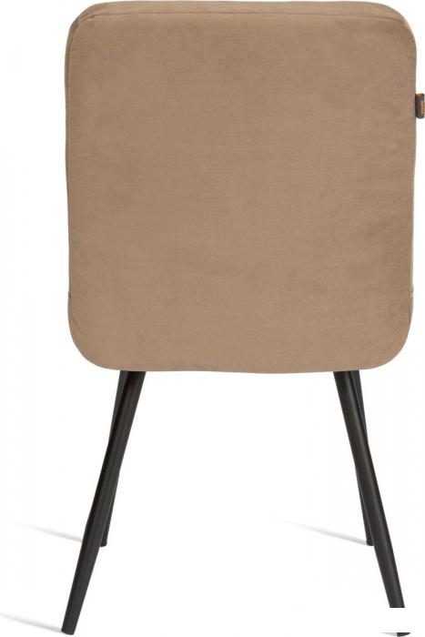Стул TetChair Medeo велюр (бежевый/черный)