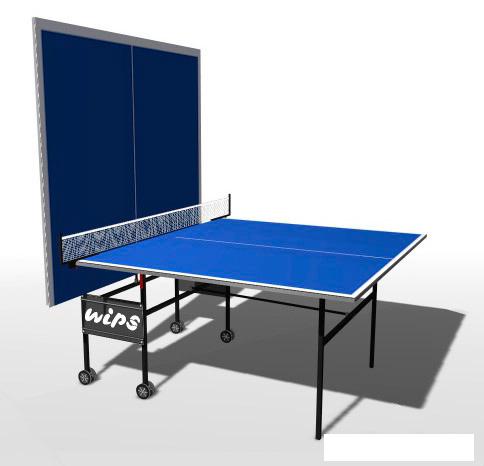 Теннисный стол Wips Roller Outdoor Composite (синий)