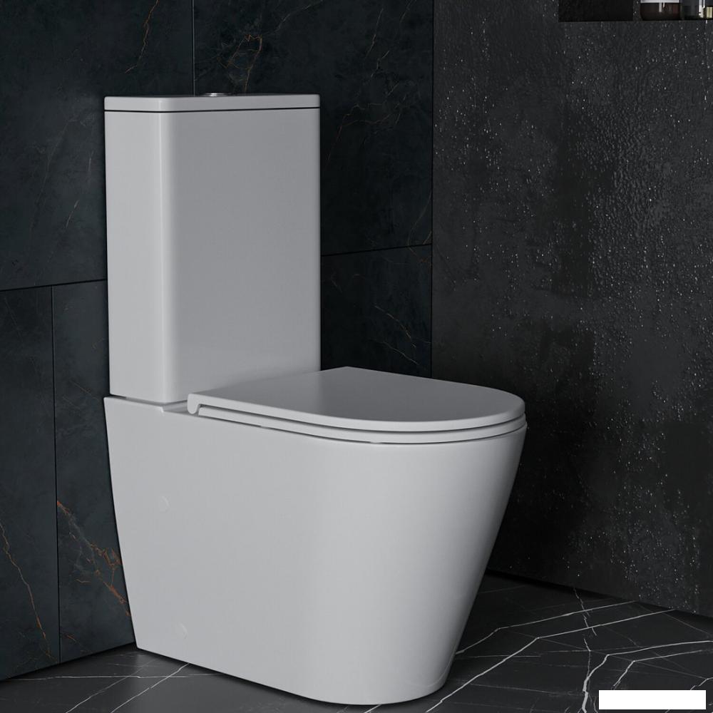 Унитаз напольный Roxen Wailet Rimless Soft Close 600175-01