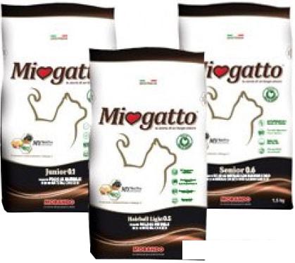 Корма для кошек Miogatto Sterilized 0.6 Chicken 10 кг