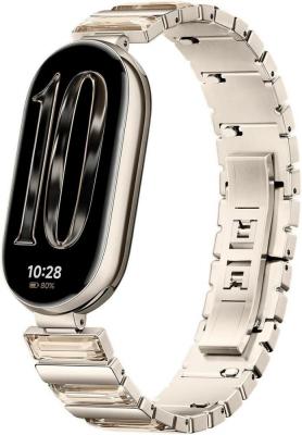 Фитнес-браслет Xiaomi Smart Band 10 M2459B1 (искрящееся золото, с золотистым металлическим браслетом, международная версия)