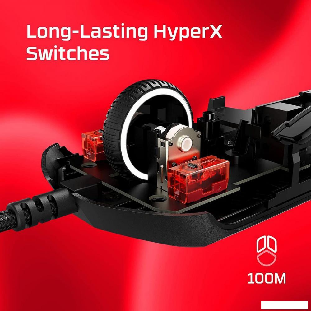 Игровая мышь HyperX Pulsefire Haste 2 (черный)