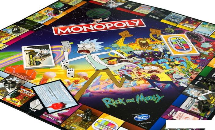 Настольные игры Мир Хобби Монополия. Рик и Морти