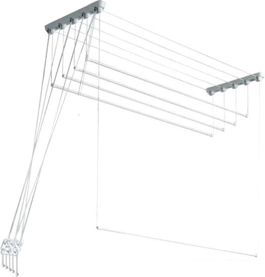 Сушилки для белья Comfort Alumin Euro Premium потолочная 5 прутьев 270 см