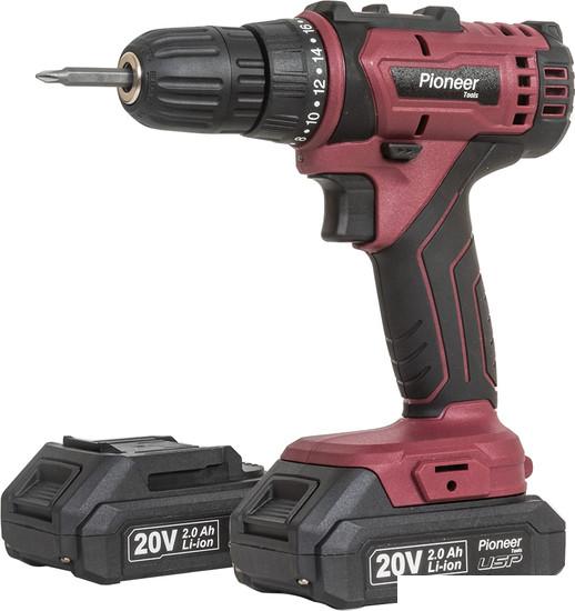 Шуруповерты, гайковерты, электроотвертки Pioneer Tools CD-M2002C-USP (с 2-мя АКБ, кейс, оснастка)