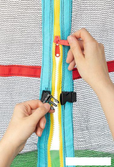 Батуты Sundays Acrobat-D140 (зеленый, с сеткой)