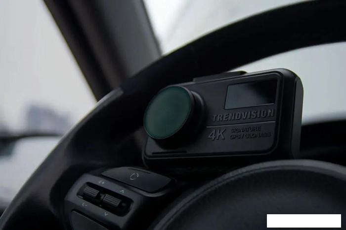 Видеорегистратор-радар детектор-GPS информатор (3в1) TrendVision Hybrid Signature Real 4K Max