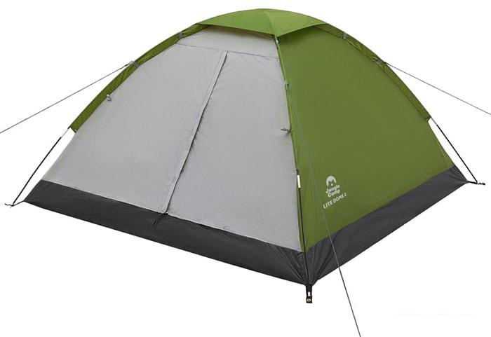 Палатки Jungle Camp Lite Dome 4 (зеленый/серый)