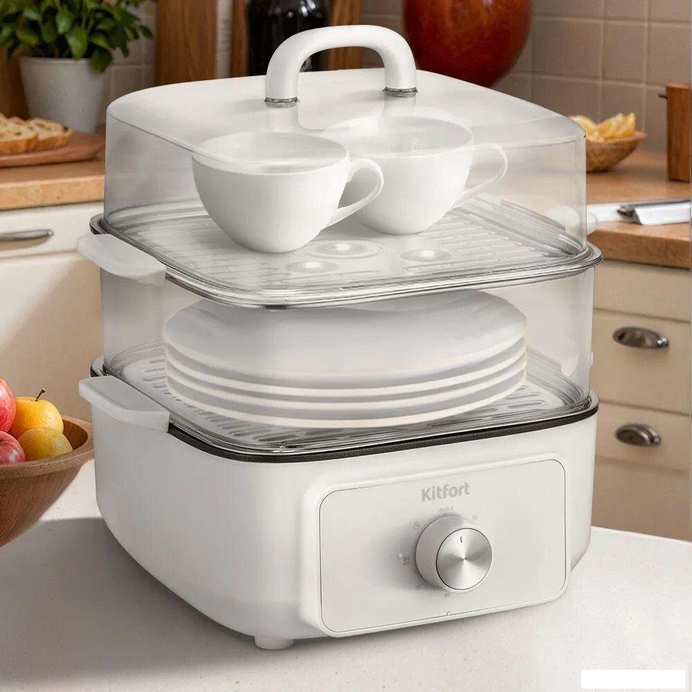 Электрические пароварки Kitfort KT-6484