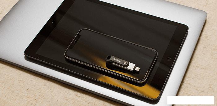 USB Flash SanDisk iXpand Go 128GB SDIX60N-128G-GN6NE