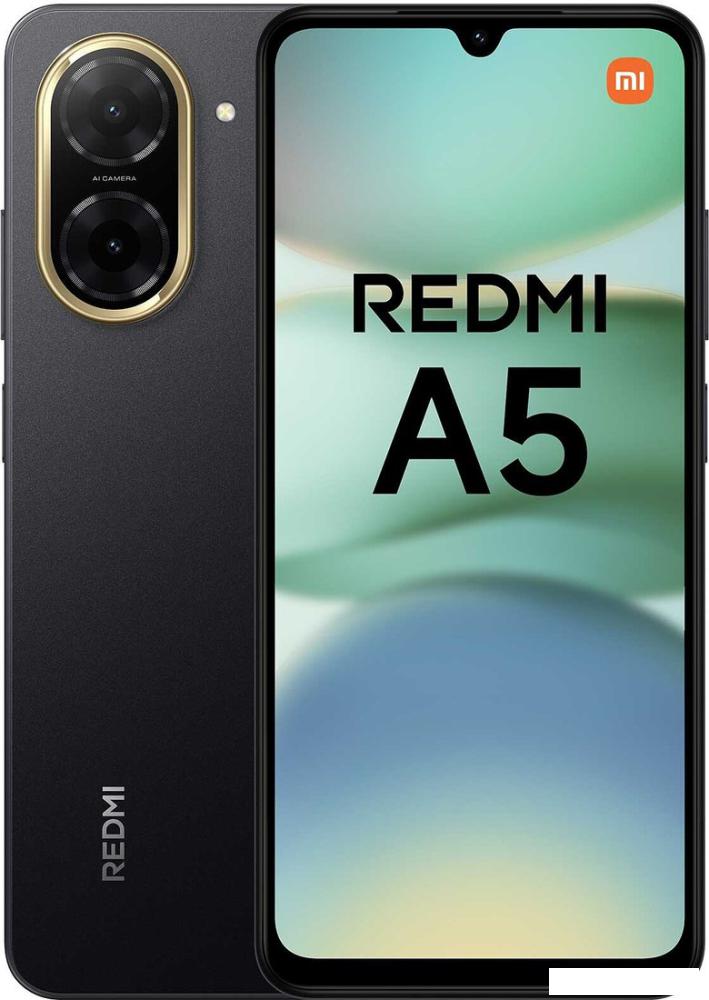 Телефон Xiaomi Redmi A5 3GB/64GB международная версия (полуночный черный)