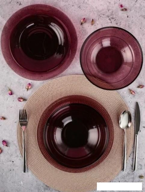 Тарелки, салатники, блюда и наборы Luminarc Идиллия Лилак O0325 (43 пр)