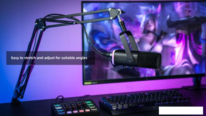 Проводной микрофон FIFINE AM8T (черный)