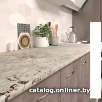 Шкаф напольный Кортекс-мебель Корнелия Лира НШ50р3ш (белый/марсель)