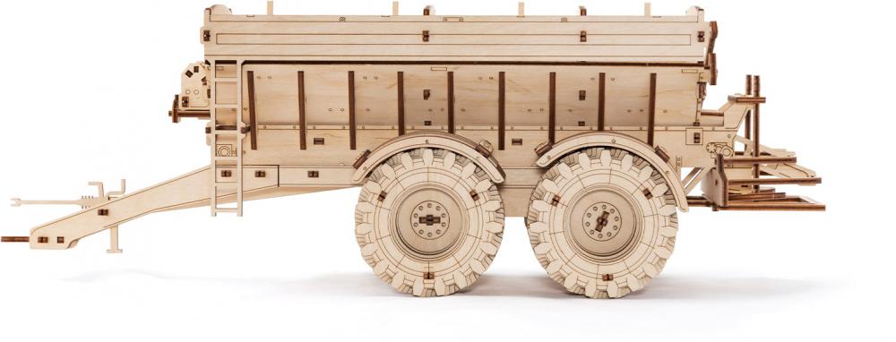 3Д-пазл Eco-Wood-Art Прицеп для Кировец K-7M